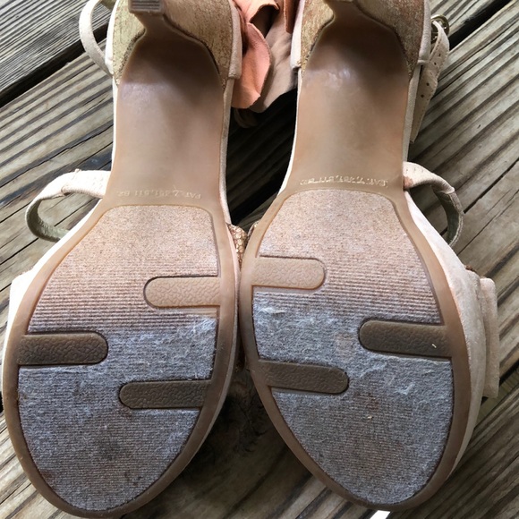 Fergie Corsage Open Toe Strappy Platform Sandal 10 - Picture 5 of 8